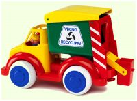 Мусоровоз с 2 фигурками, 35 см (Viking toys)