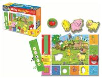 Игровой набор «Ферма со звуком» с 5 голосами животных (LISCIANIGIOCHI)