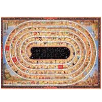 Пазл История в комиксах Опус 1,треуг.короб,4000дет. (HEYE)