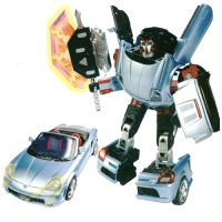 Робот-трансформер - LIGHTBOT (Toyota MR2, 1:18) (Roadbot)