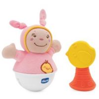 Игрушка-неваляшка с погремушкой 