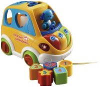 Игра развивающая ОБУЧАЮЩИЙ АВТОМОБИЛЬ-КАТАЛКА (муз.) (VTECH)